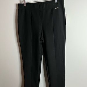 NWT Michael Kors Black Pull-on Pant. Size L